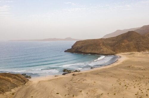 Sand dune in Salamansa